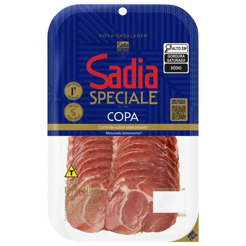 Copa Fatiado Sadia Speciale 100g -Caixa c/30 — Sadia Speciale