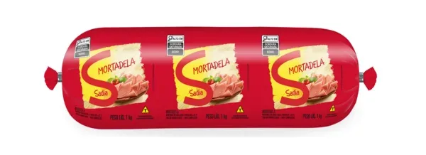 Mortadela Sadia Mista 1kg -Caixa c/6 — Sadia