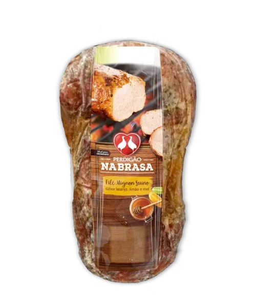 Filé Mignon Suíno c/ Laranja, Limão, Mel Perdigão Na Brasa Caixa 12kg — Perdigão Na Brasa