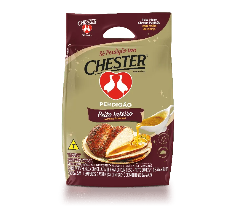Peito Chester com Molho de Laranja 1,2 kg a 1,9 kg — Perdigão