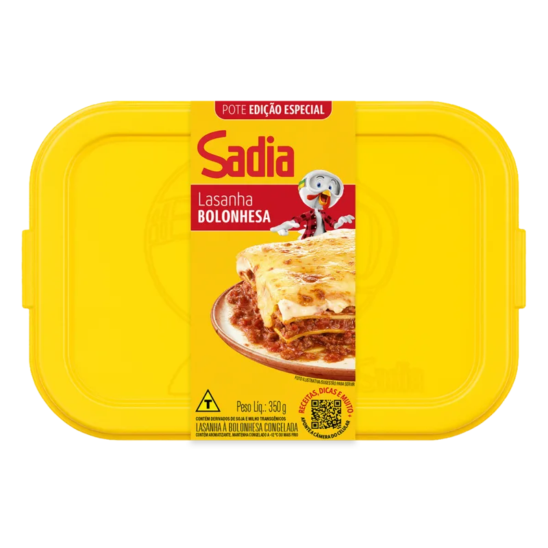 MINI LASANHA BOLONHESA SADIA — Sadia