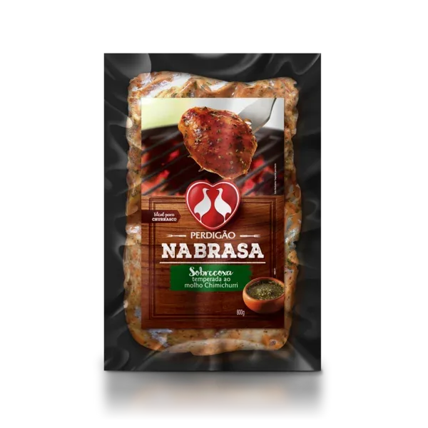 Sobrecoxa de Frango Temperada Perdigão Na Brasa 800g -Caixa c/9 — Perdigão Na Brasa