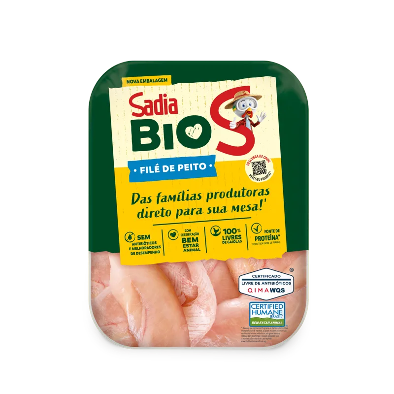 Coxa de Frango Sadia Bio 1kg -Caixa c/12 — Sadia Bio