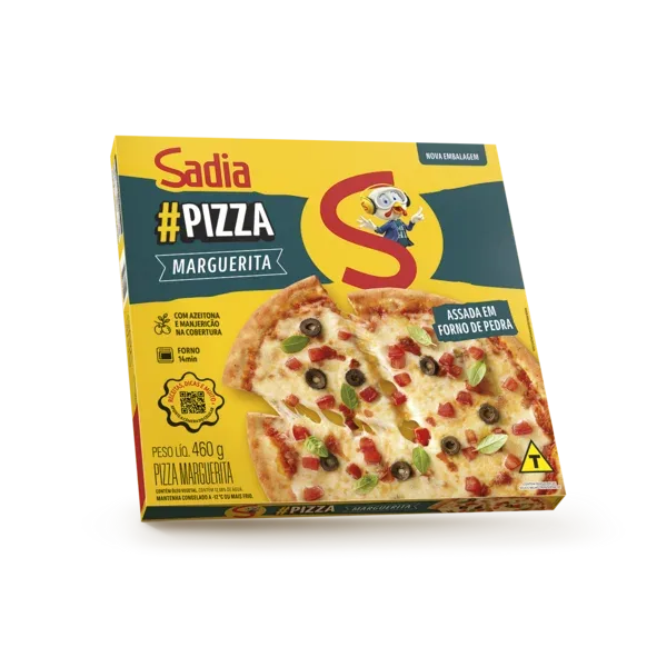 Pizza Marguerita Sadia Caixa 460g -Caixa c/12 — Sadia