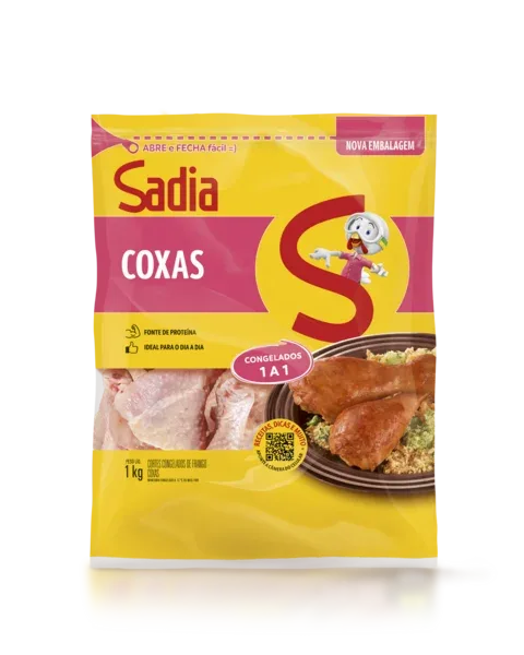 Coxa de Frango Sadia 1kg -Caixa c/12 — Sadia