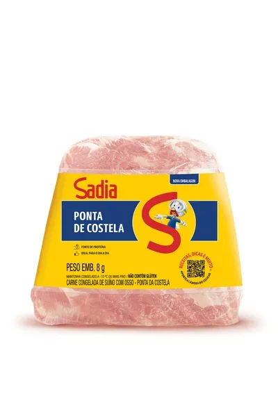 Ponta de Costela Suína Sadia Caixa 10kg — Sadia