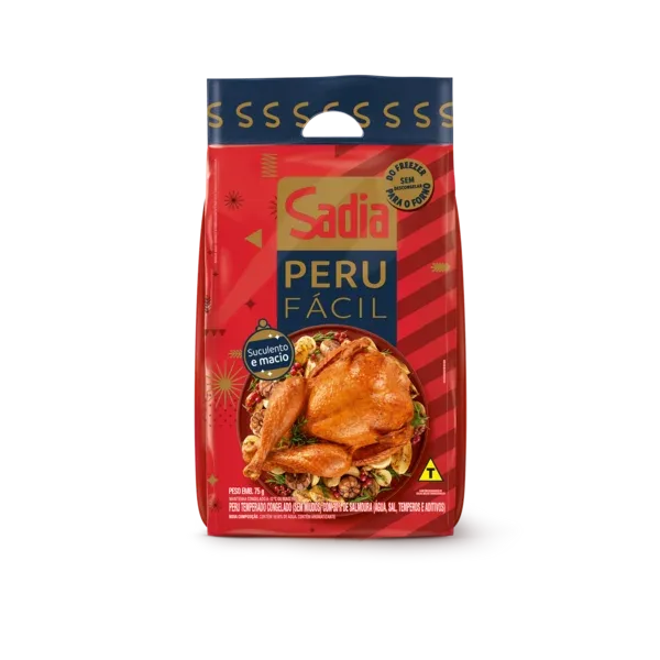 Peru Assa Fácil Congelado Temperado Sadia Caixa 12kg — Sadia