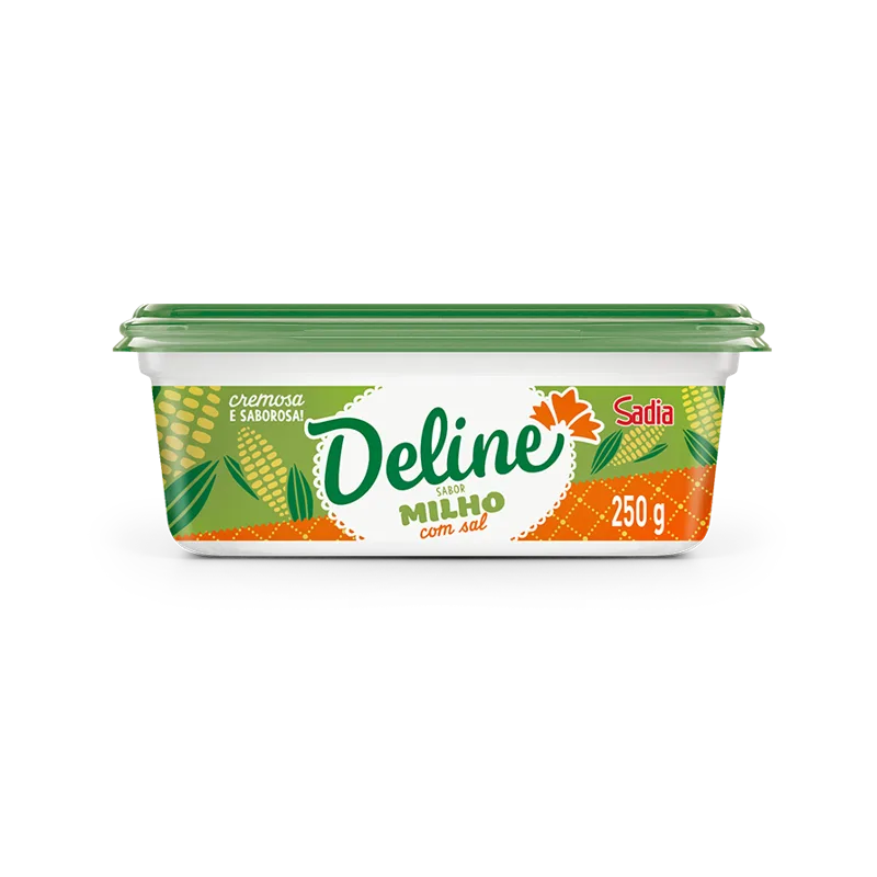 MARGARINA DELINE SABORES POTE 250G — Deline