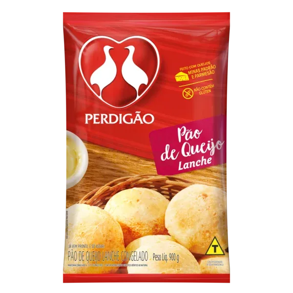 Pão De Queijo Lanche Perdigão 900G -Caixa c/10 — Perdigão