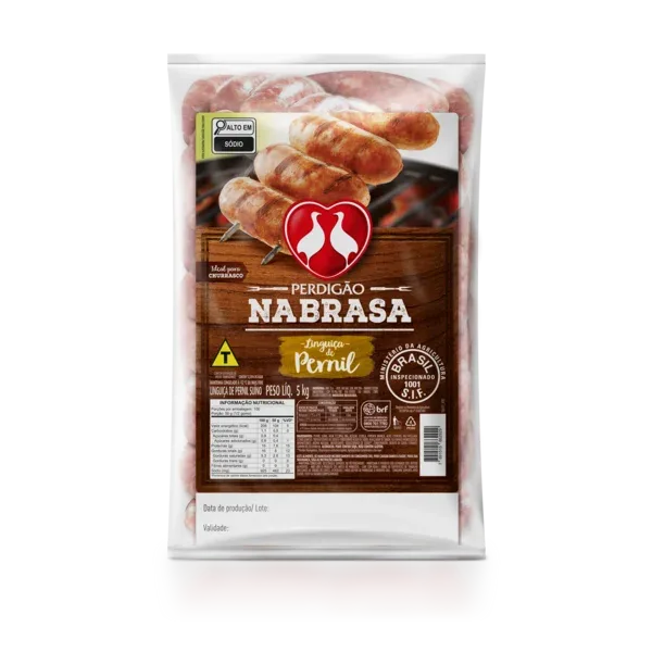 Linguiça de Pernil Suíno Perdigão Na Brasa 5kg -Caixa c/4 — Perdigão Na Brasa