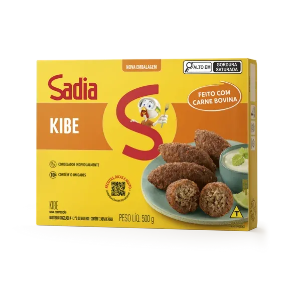 Kibe Sadia 500g -Caixa c/12 — Sadia