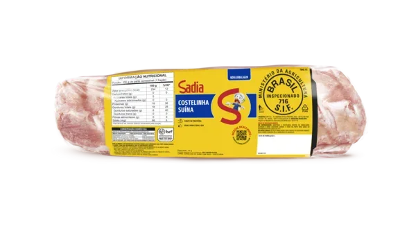 Costelinha Suína C/ Osso Sadia Peso Variável- Caixa c/10 — Sadia