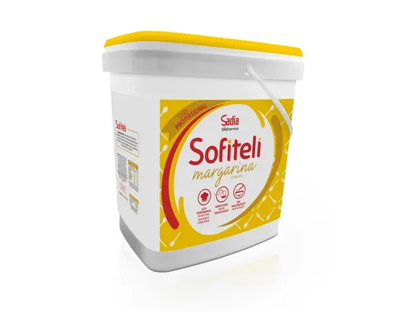 Margarina com Sal Uso Profissional Sofiteli Food Service Balde 15kg - Caixa c/1 — Sofiteli