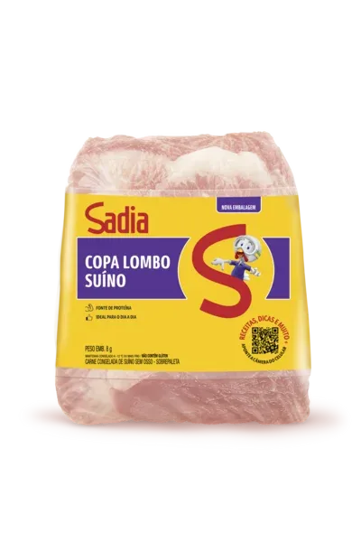 Copa Lombo Suína Sadia Caixa 12kg — Sadia