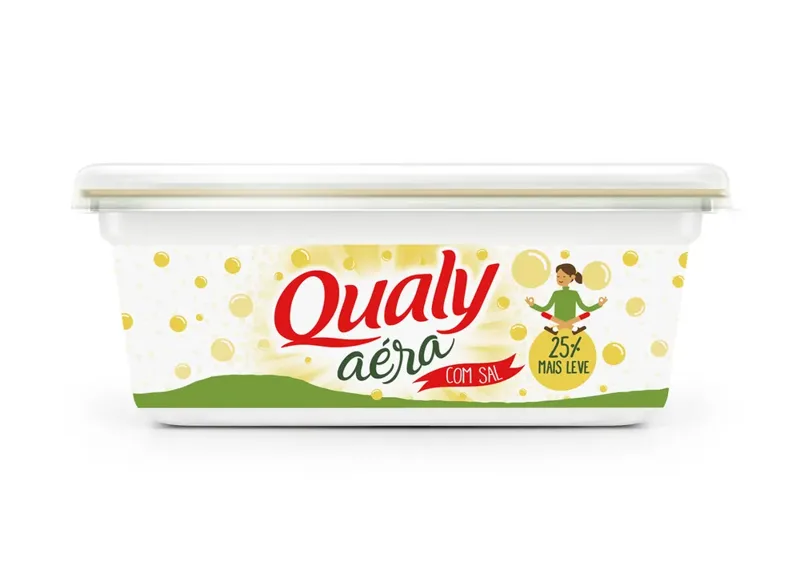 Margarina Qualy Aéra com sal 250g -Caixa c/24 — Qualy
