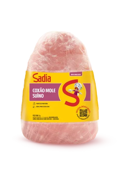 Coxão Mole Suíno sem Osso Sadia Caixa 12Kg -Caixa c/1 — Sadia