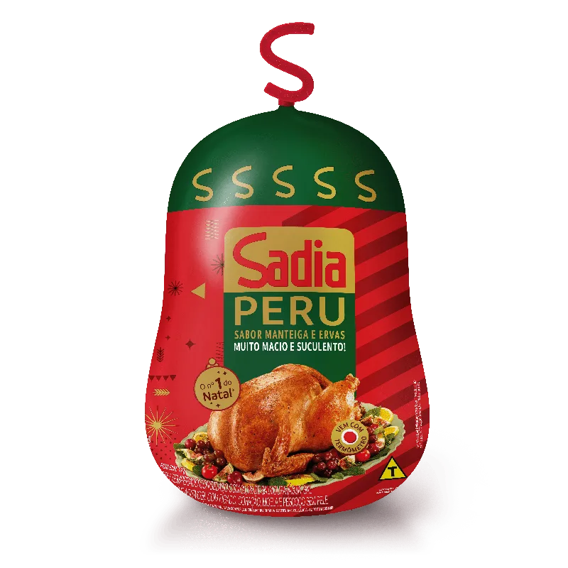 Peru Manteiga e Ervas Sadia 4 kg a 5 kg — Sadia
