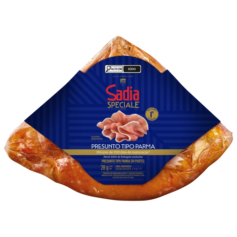 Presunto Parma Sadia Speciale 2.2kg (1/4 peça) -Caixa c/1 — Sadia Speciale