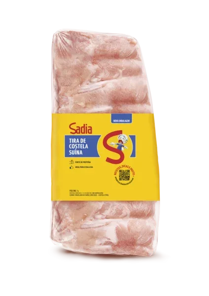 Costela Suína Sadia Caixa 10 Kg  -Caixa c/1 — Sadia
