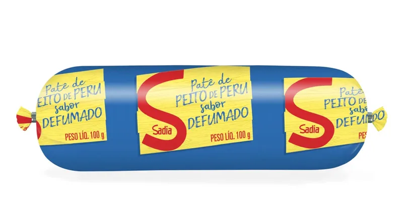Patê de Peito de Peru Defumado Sadia 100g -Caixa c/25 — Sadia