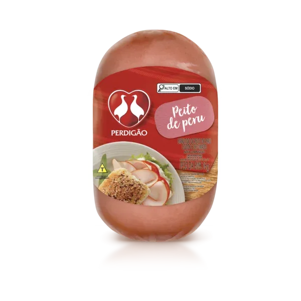 Peito Peru Defumado Resfriado Perdigão 2,6kg Caixa 5,2kg — Perdigão