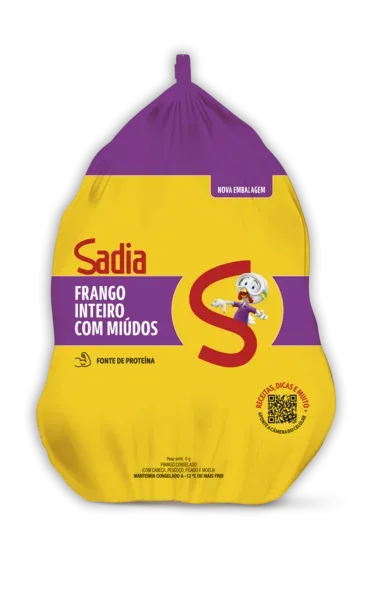Frango Inteiro Com miudos Sadia Caixa 18kg — Sadia