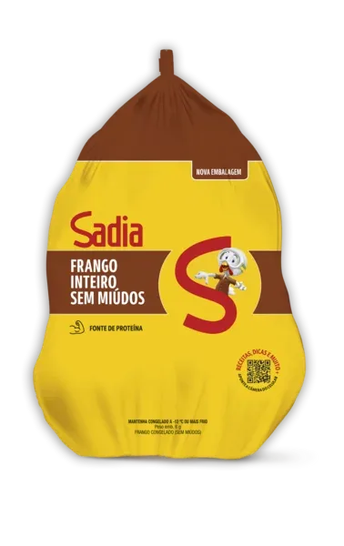 Frango Inteiro sem Miúdos Sadia Caixa 12Kg -Caixa c/10 — Sadia