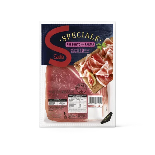 Presunto Parma Fatiado Sadia Speciale 100g -Caixa c/30 — Sadia Speciale