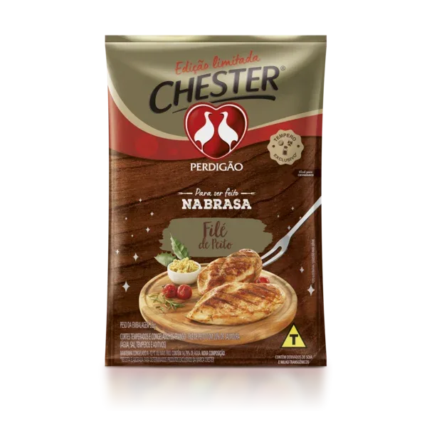 Filé de Peito de Chester para Churrasco Caixa 10,2 kg — Perdigão Na Brasa