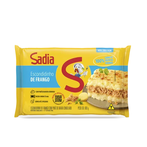 Escondidinho de Frango Sadia  600g -Caixa c/6 — Sadia