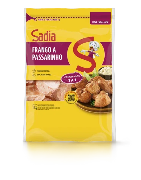 Frango à Passarinho Sadia 1kg -Caixa c/8 — Sadia